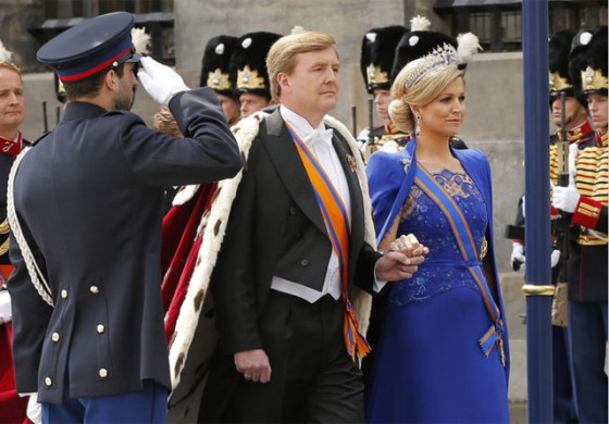 Kind Willem Alexander and Queen Maxima