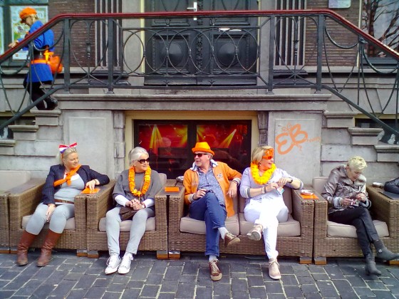 Queens day in Holland